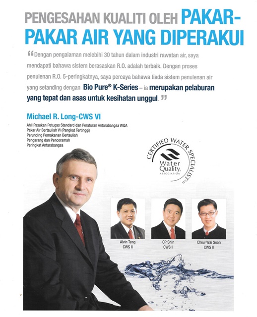 Air Bersih Penapis Air Bio Pure Elken Malaysia